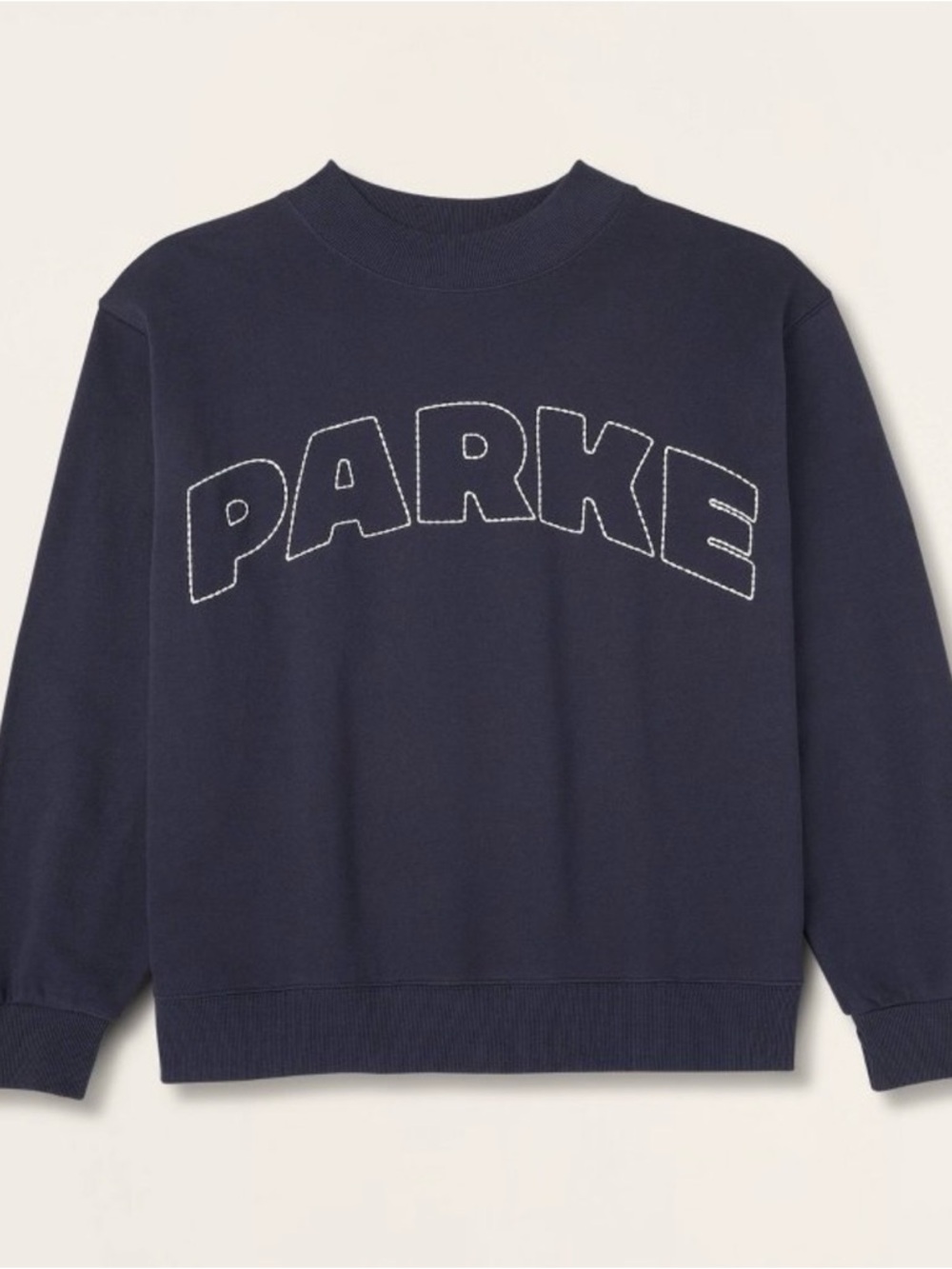 Parke x Target Navy Logo Sweatshirt -
Women L/XL